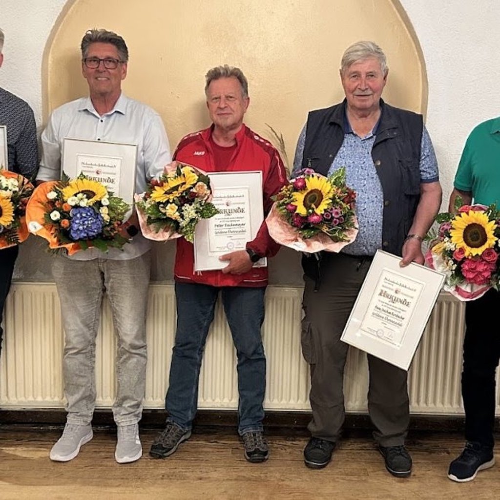 Ehrungen außergewöhnlichem Einsatz für den Fußball im NFV-Kreis Osterholz